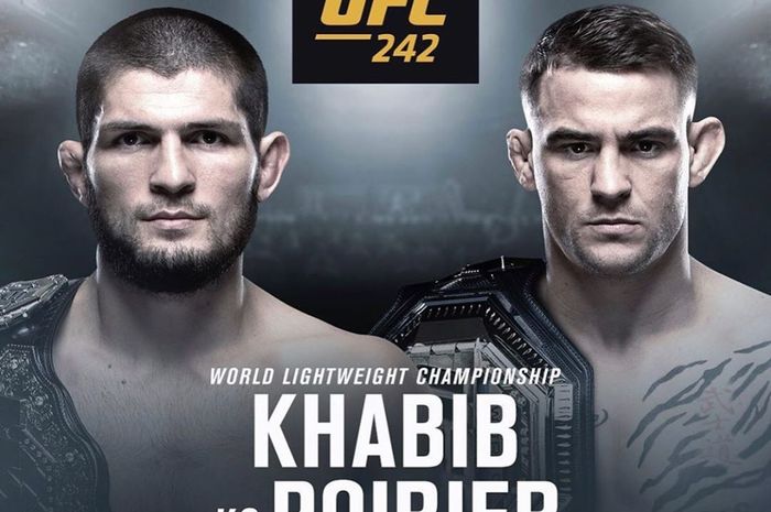 Promo untuk UFC 242 yang akan mempertemukan duel lightweight antara Khabib Nurmagomedov dan Dustin Poirier, Sabtu (7/9/2019).