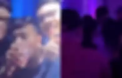 Viral video aktor peluk wnita cantik di kelab malam.