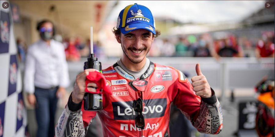 Kirim Selamat untuk Kelahiran Buah Hati, Jawaban Valentino Rossi Bikin Francesco Bagnaia Ngakak