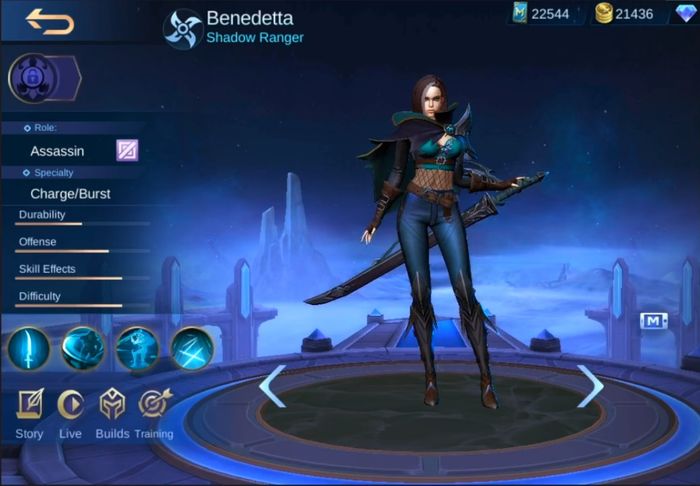 Hero Mobile Legends, Benedetta