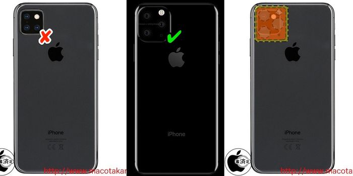 Desain iPhone 11 versi @OnLeaks