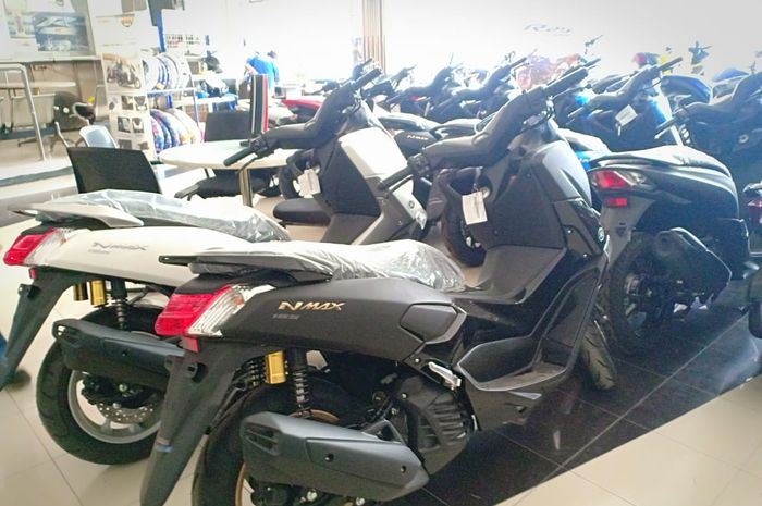 Ilustrasi dealer motor Yamaha