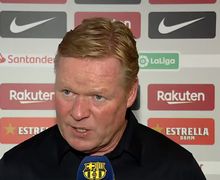 Ronald Koeman : Presiden Barcelona Banyak Omong!