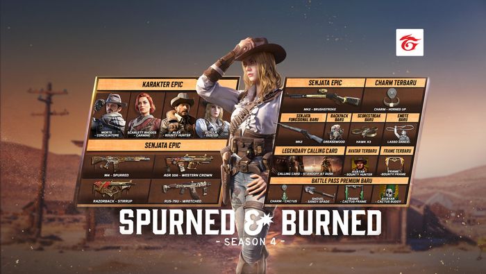 Battle Pass Season 4 CODM Bertajuk Spurned & Burned Resmi Dirilis