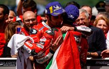 MotoGP Italia 2019 - Di Tengah Kepedihan, Valentino Rossi Tetap Bahagia untuk Danilo Petrucci