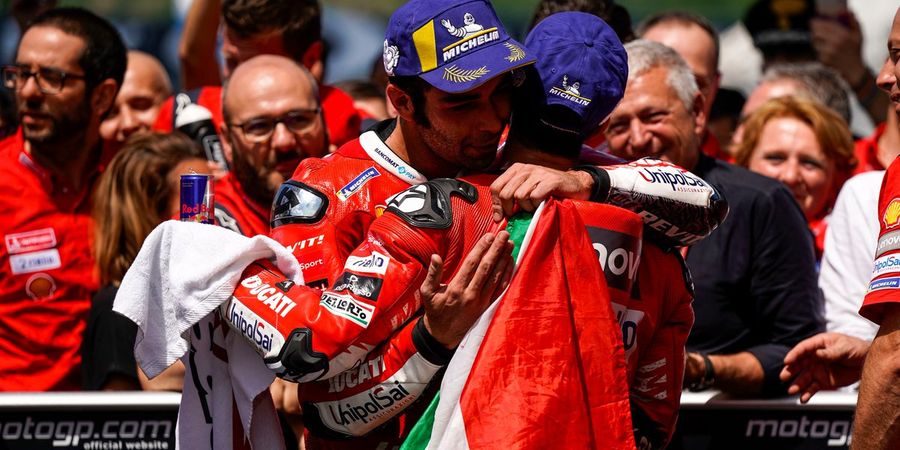 Kisah Danilo Petrucci Bangkit dari Keterpurukan Berkat Dovizioso