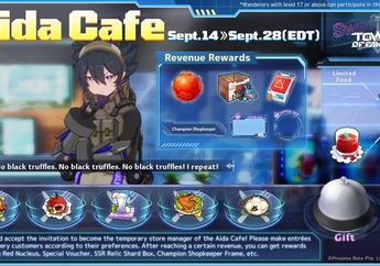 Daftar Hadiah dan Cara Main Aida Cafe di Tower of Fantasy Versi 1.5
