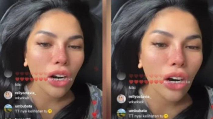Nikita Mirzani saat menyebut Bunda Corla transgender
