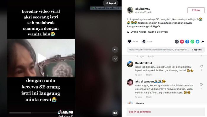 Sikap Santai Istri Gerebek Suami Selingkuh Sama Pelakor, Gak Pake Drama ...