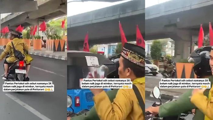 Viral, video ustaz Maulana bonceng motor tak pakai helm hingga kena tilang dan bayar denda segini