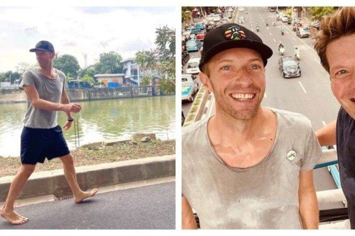 Coldplay Konser di Indonesia, Chris Martin Malah Kepergok Jalan-jalan