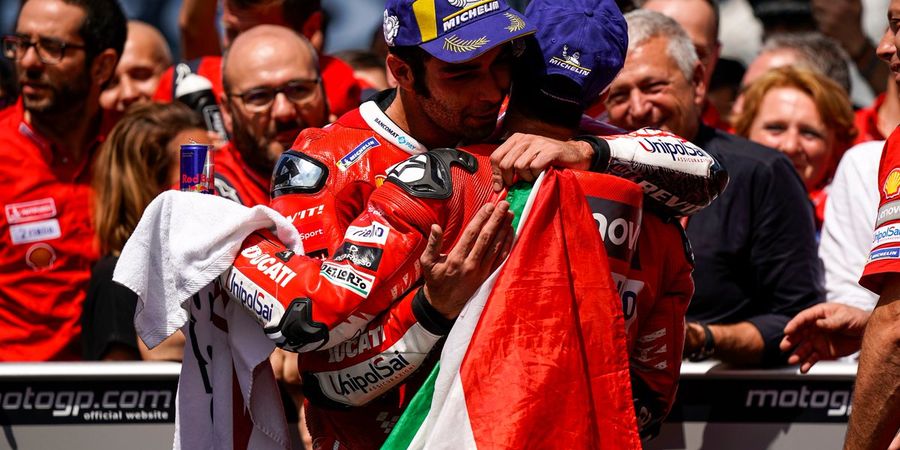 Respons Andrea Dovizioso Usai Ducati Perpanjang Kontrak Danilo Petrucci