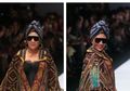 Susi Pudjiastuti Asik Berlenggok di Jakarta Fashion Week 2019, Begini Gayanya di Catwalk!