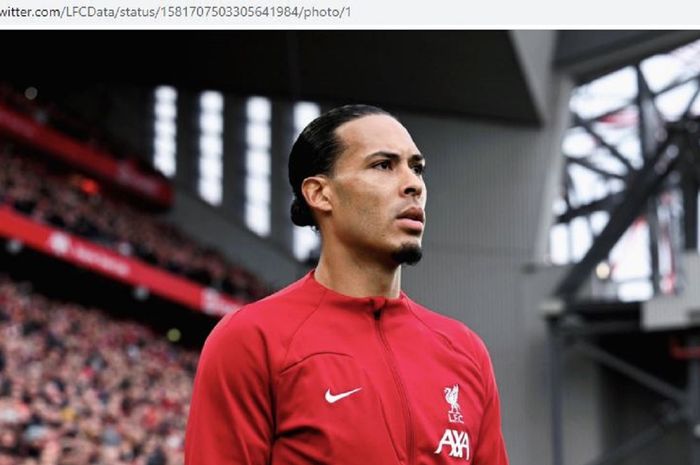 Bek Liverpool, Virgil van DIjk, mengungkapkan alasan tim terpuruk pada musim 2022-2023.