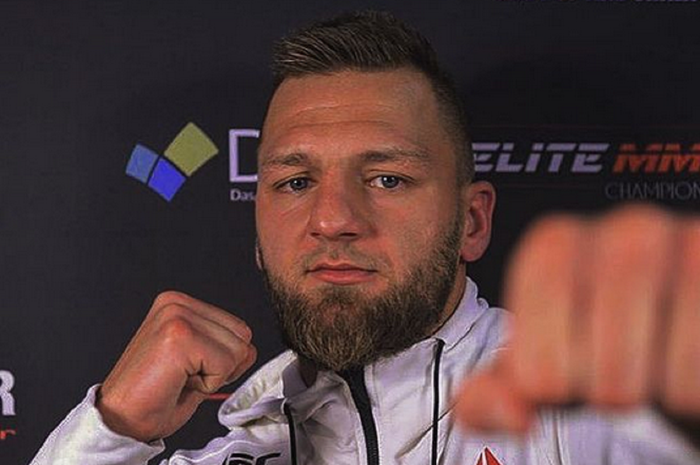 David Zawada, eks petarung UFC yang pernah mengalahkan saudara Khabib Nurmagomedov, Abubakar Nurmagomedov.