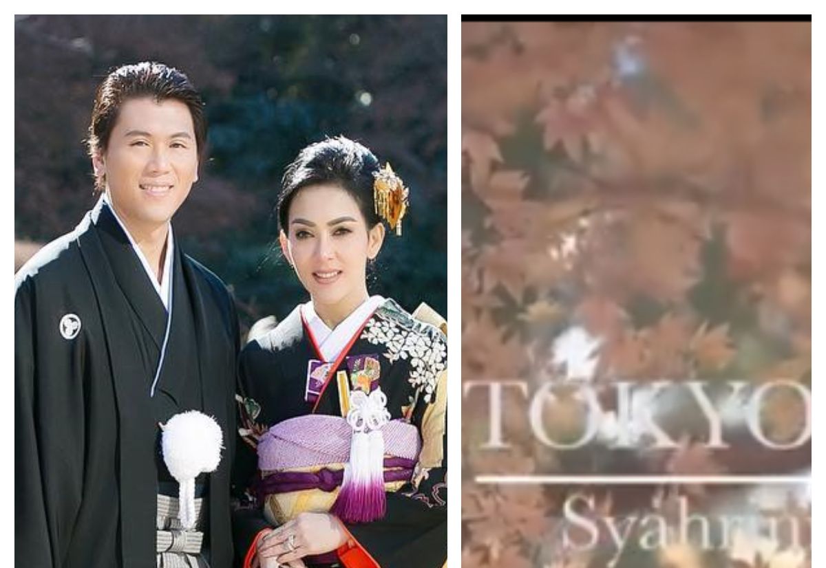 Video Prewedding Syahrini Berhiaskan Dedaunan Warna Jingga Jadi
