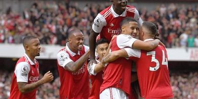 Hasil dan Klasemen Liga Inggris - Arsenal Kokoh di Puncak Usai Menangi Derbi London Utara, Liverpool Tertahan di Markas Sendiri