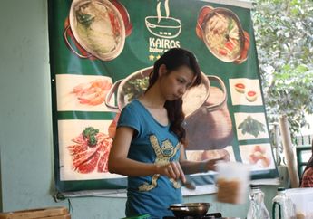 Srikandi untuk Negeri, Adelina Membuat Bubur Goreng Aneka Topping