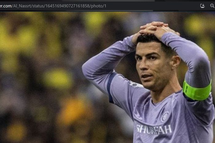 Megabintang Al Nassr, Cristiano Ronaldo ngamuk ke staf pelatih usai timnya tersingkir dari King Cup.