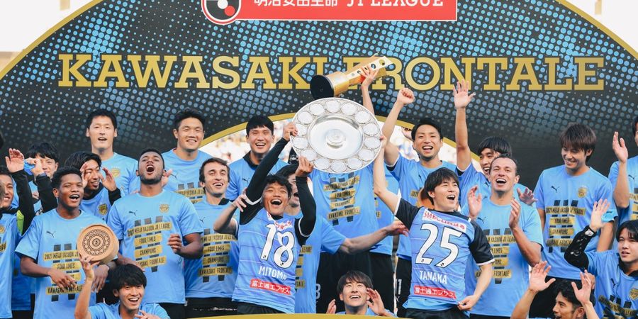 Kawasaki Frontale Juara Liga Jepang, Sah Jadi Penguasa Negeri Sakura 5 Tahun Terakhir