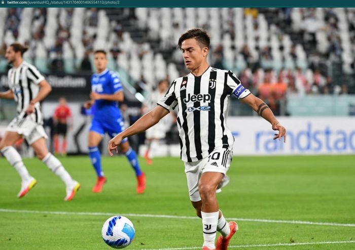 Paulo Dybala gagal mempersembahkan kemenangan untuk Juventus pada giornata kedua Liga Italia 2021-2022.