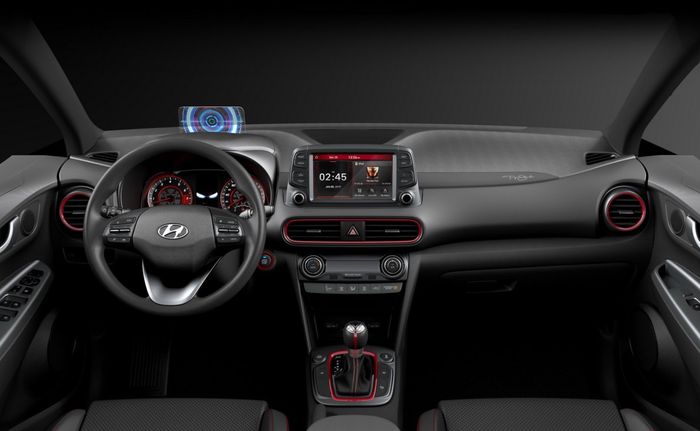 Interior Hyundai Kona Iron Man Edition