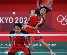 Olimpiade Tokyo 2020 - Refleks Dewa Hendra Setiawan Bikin Wakil Jepang Mati Kutu