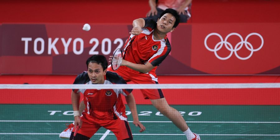 Olimpiade Tokyo 2020 - Ahsan/Hendra Minta Maaf Usai Gagal Rebut Medali Perunggu