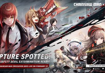 Goddess of Victory: Nikke Jalin Kolaborasi dengan Anime Chainsaw Man