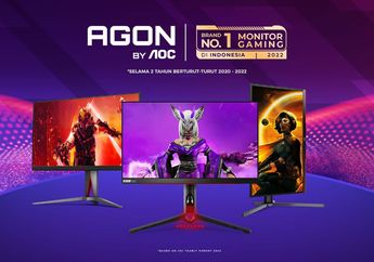 AGON by AOC Monitor Dominasi Pasar Monitor Gaming Indonesia 2 Tahun Berturut-turut