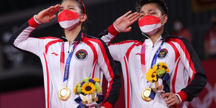 Spesial 17 Agustus - Poin 'Cantik' Greysia/Apriyani di Final Olimpiade Tokyo Hasilkan Kado HUT RI Ke-76