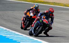MotoGP Spanyol 2024 - Reaksi Elegan Quartararo Meski Tak Jadi Podium, Frustrasi tapi Senang