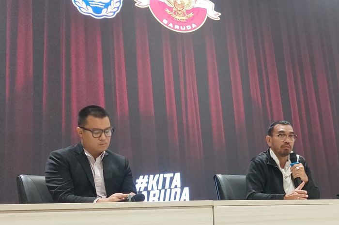 Anggota Komite Eksekutif (Exco) PSSI, Arya Sinulingga mengumumkan bahwa drawing Piala Dunia U-20 2023 resmi dibatalkan di GBK Arena, Jakarta, Minggu (26/3/2023).