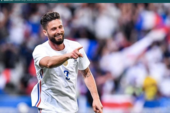 Olivier Giroud mencetak brace kala Prancis sukses menggebuk Bulgaria dalam uji coba terakhir sebelum Euro 2020.
