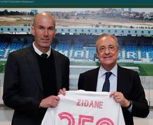 Tiap Sore, Florentino Perez Mohon Agar Zidane Tak Tinggalkan Real Madrid