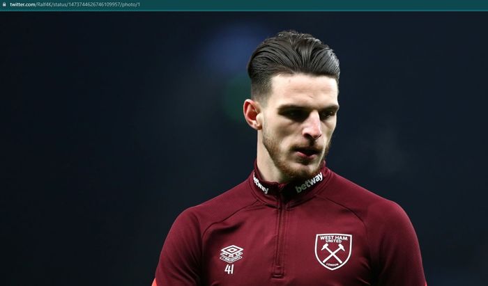 Kapten West Ham United, Declan Rice.