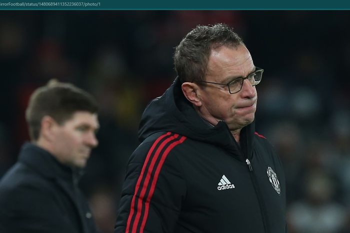 Ralf Rangnick mengaku sangat kecewa karena Philippe Coutinho berhasil membuat Manchester United kocar-kacir.