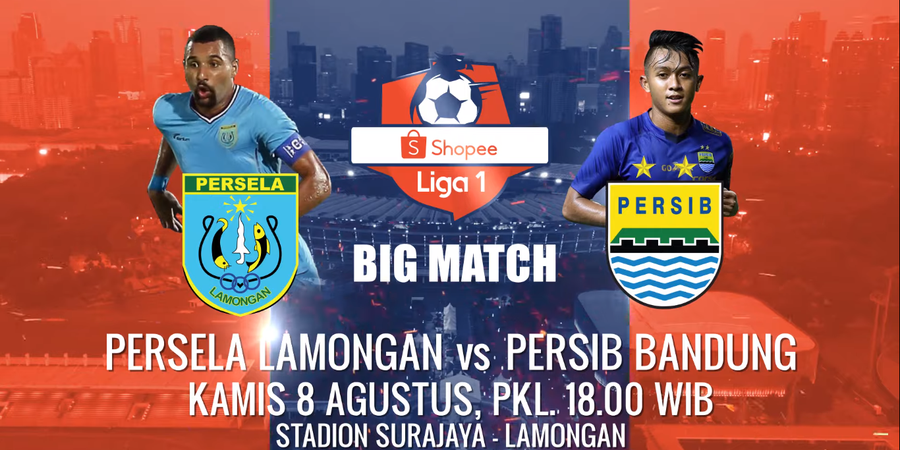 Link Live Streaming Liga 1 2019 Persela Lamongan vs Persib Bandung