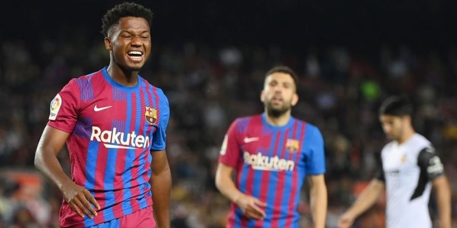 Barcelona Vs Deportivo Alaves - Penerus Lionel Messi Masih Cedera, Bocah Nakal Siap Turun ke Lapangan