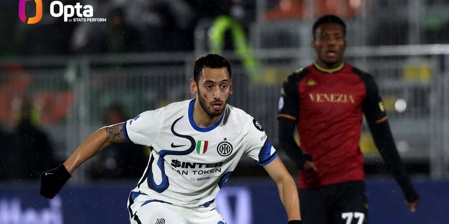 Hasil Liga Italia - Lewat Hakan Calhanoglu dan Lautaro Martinez, Inter Milan Tunjukkan Kematangan dengan Libas Venezia