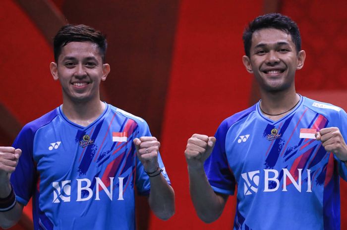 Pasangan ganda putra Indonesia, Fajar Alfian/Muhammad Rian Ardianto, berhasil melangkah ke final Malaysia Open 2023