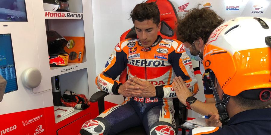 Kritis dan Kesulitan, Marc Marquez Harus Istirahat dalam Dua Seri MotoGP 2021