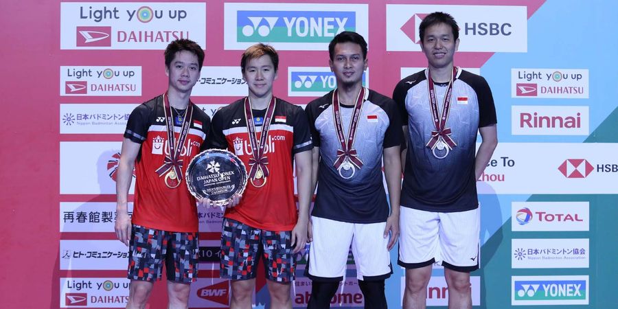 Kejuaraan Dunia 2019 - Marcus/Kevin, Ahsan/Hendra, dan Fajar/Rian Huni Pool yang Sama