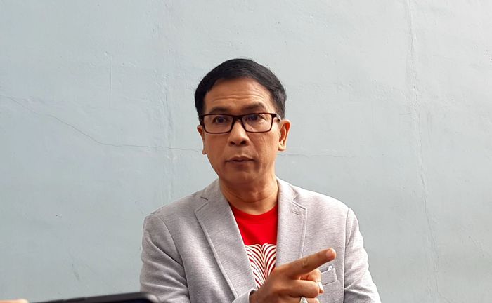 Krisna Mukti saat ditemui Grid.ID di kawasan Tendean, Jakarta Selatan, Kamis (12/3/2020).