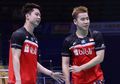 VIDEO - Kevin Sanjaya Kembali 'Tengili' Ganda Putra China di Japan Open 2019