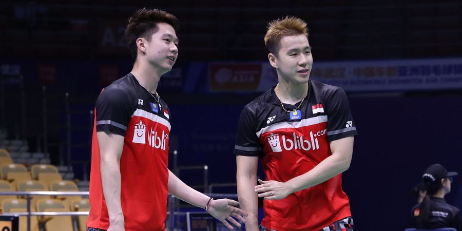 Marcus/Kevin Alami Penurunan Ranking pada Race to Guangzhou 2019