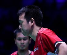 Reaksi Heboh Istri Hendra Setiawan saat Suaminya Melaju ke Final All England 2019