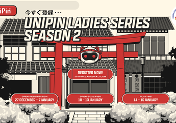 UniPin Ladies Series Season 2 Resmi Dibuka, Berhadiah Rp 150 Juta!