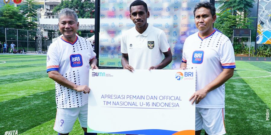 Lagi, Timnas U-16 Indonesia Kantongi Bonus Rp1 Miliar dari Bank BRI