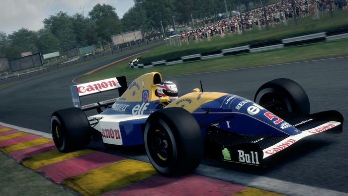 Penampakan mobil F1 1990-an